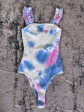 Le Lis Collection tie dye bodysuit